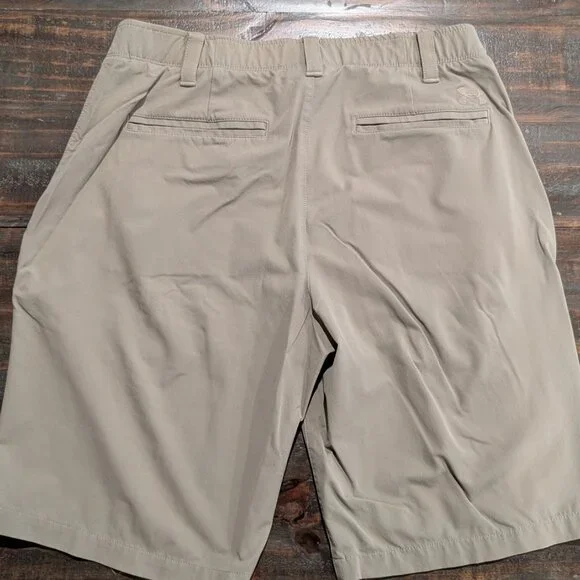 Under Armour Heat Gear Casual Shorts - Khaki - Size 34 - Picture 2 of 3